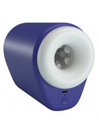 Синий автоматический вибромастурбатор Dj Lady - Baile - в Бердске купить с доставкой