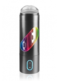 Перезаряжаемый мастурбатор-ротик Extreme Toyz Rechargeable Roto-Bator Mouth - Pipedream - в Бердске купить с доставкой