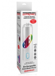Перезаряжаемый мастурбатор-вагина Extreme Toyz Rechargeable Roto-Bator Pussy - Pipedream - в Бердске купить с доставкой