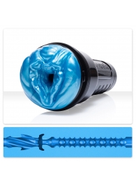 Мастурбатор-вагина Fleshlight Freaks Alien Blue Metallic - Fleshlight - в Бердске купить с доставкой