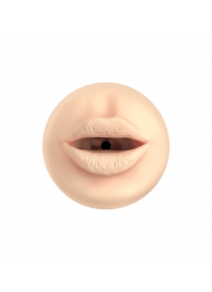 Телесный мастурбатор-ротик Feel Stroker Mouth - Kiiroo - в Бердске купить с доставкой
