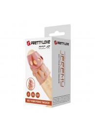 Реалистичная насадка на пенис Oscar - Baile - в Бердске купить с доставкой