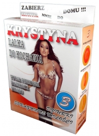 Надувная секс-кукла Krystyna - Boys of Toys - в Бердске купить с доставкой