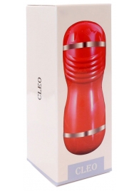Двусторонний мастурбатор в колбе Cleo - вагина и ротик - Boys of Toys - в Бердске купить с доставкой