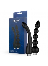 Набор из 2 насадок для анального душа Shower Douche Duo Kit - Nexus Range - купить с доставкой в Бердске