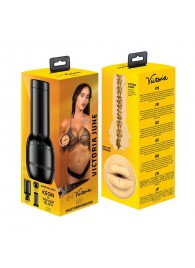 Мастурбатор-ротик Kiiroo Feel Victoria Mouth - Kiiroo - в Бердске купить с доставкой