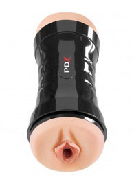 Двусторонний мастурбатор в колбе Super Flip-A-Pussy Over - Pipedream - в Бердске купить с доставкой