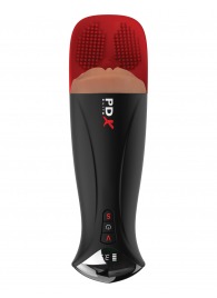 Мастурбатор-вагина в колбе с вибрацией Fuck-O-Matic Pro XL - Pipedream - в Бердске купить с доставкой