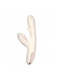 Хай-тек вибратор с таппингом и вакуумом Angela - 21,8 см. - BeYourLover