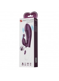 Фиолетовый вибратор-кролик Rasmussen - 19,8 см. - Baile