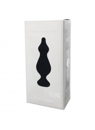 Черная анальная втулка Amuse L - 13,8 см. - Adrien Lastic