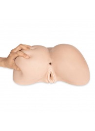 Телесный мастурбатор-полуторс Daphne - Adrien Lastic - в Бердске купить с доставкой