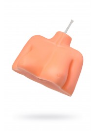 Оранжевая сувенирная свеча «Женский силуэт» - Pecado - купить с доставкой в Бердске