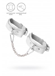 Белые мини-оковы со скруглёнными углами - Pecado - купить с доставкой в Бердске