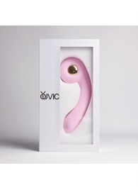 Розовый вибростимулятор точки G с нагревом Bendable Heating G-Spot Vibrator - Youvic