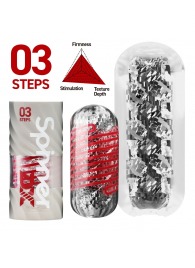 Мастурбатор Tenga Spinner DX 03 Steps - Tenga - в Бердске купить с доставкой
