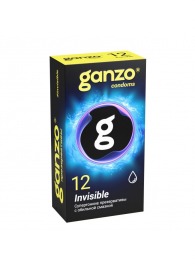 Супертонкие презервативы Ganzo Invisible - 12 шт. - Ganzo - купить с доставкой в Бердске