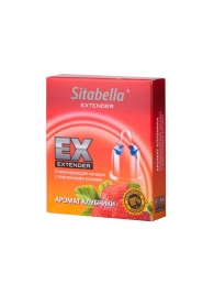 Стимулирующая насадка Sitabella Extender  Клубника - Sitabella - купить с доставкой в Бердске