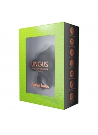 Черное эрекционное кольцо Lingus с вибрацией - Adrien Lastic - в Бердске купить с доставкой