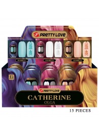 Набор из 15 мастурбаторов Catherine Olga - Baile - в Бердске купить с доставкой
