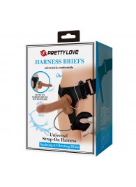 Женский страпон с вибрацией и эффектом эякуляции Oher - Baile - купить с доставкой в Бердске