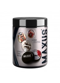 Черные утолщенные презервативы MAXUS Extra Strong с железным кейсом - 15 шт. - Maxus - купить с доставкой в Бердске