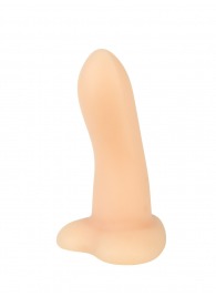 Телесный нереалистичный дилдо Emotional Plus - 13 см. - Lola Games