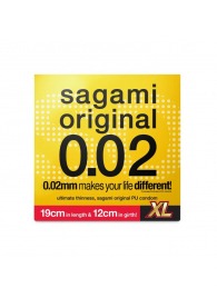 Презерватив увеличенного размера Sagami Original 0.02 XL-size - 1 шт. - Sagami - купить с доставкой в Бердске