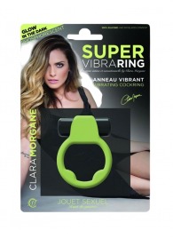 Люминесцентное эрекционное виброкольцо Super - Clara Morgane - в Бердске купить с доставкой