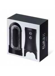 Набор Tenga Flip Zero Electronic Vibrotation: мастурбатор с вибрацией и устройство вращения - Tenga - в Бердске купить с доставкой