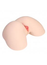 Мастурбатор-полуторс с двойным слоем материала Jenny Onahole Real Hips - KOKOS - в Бердске купить с доставкой