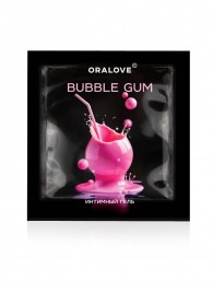 Саше съедобной оральной смазки OraLove с ароматом бабл-гам - 3 гр. - Биоритм - купить с доставкой в Бердске
