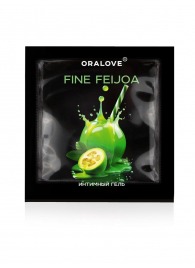 Саше съедобной оральной смазки OraLove с ароматом фейхоа - 3 гр. - Биоритм - купить с доставкой в Бердске