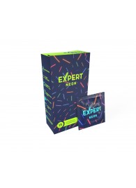 Светящиеся в темноте презервативы Expert Neon - 15 шт. - Expert - купить с доставкой в Бердске