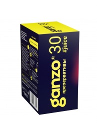 Ароматизированные презервативы Ganzo Juice - 30 шт. - Ganzo - купить с доставкой в Бердске
