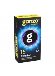 Супертонкие презервативы Ganzo Invisible - 15 шт. - Ganzo - купить с доставкой в Бердске