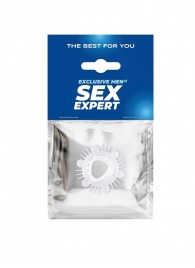 Стимулирующая насадка на пенис с несколькими видами рельефа - Sex Expert - в Бердске купить с доставкой