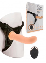 Женский вибрострапон со съемной насадкой и пультом ДУ - Erokay - купить с доставкой в Бердске