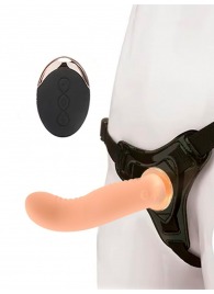 Женский вибрострапон со съемной насадкой и пультом ДУ - Erokay - купить с доставкой в Бердске