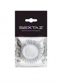 Круглое эрекционное кольцо с длинными «ресничками» - Sextaz - в Бердске купить с доставкой