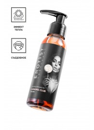 Разогревающее массажное масло Erotist Caramel Club с ароматом пралине - 100 мл. - Erotist Lubricants - купить с доставкой в Бердске