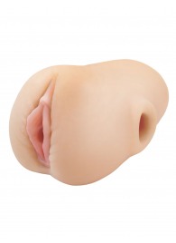 Телесный мастурбатор-вагина Pussy Pounder Squeeze Stroker - Pipedream - в Бердске купить с доставкой