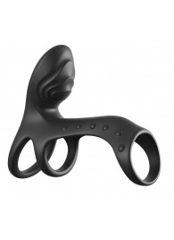 Черная насадка на пенис Ultimate Couples Cage Pro - Pipedream - в Бердске купить с доставкой