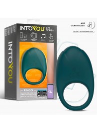 Зеленое интерактивное виброкольцо Ringo - Intoyou - в Бердске купить с доставкой
