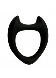 Черное эрекционное кольцо с рожками Wooomy Toro M - Adrien Lastic - в Бердске купить с доставкой