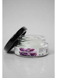 Массажная свеча «Сирень» - 50 мл. - SGAN - купить с доставкой в Бердске