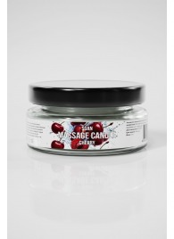 Массажная свеча «Спелая вишня» - 50 мл. - SGAN - купить с доставкой в Бердске