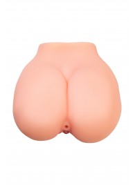 Реалистичный мастурбатор в форме попки с 2 любовными входами - No Name - в Бердске купить с доставкой