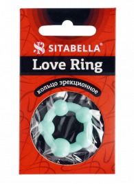 Цветное эрекционное кольцо с 5 бусинами Love Ring - Sitabella - в Бердске купить с доставкой