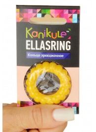 Цветное рельефное эрекционное кольцо Ellasring - Sitabella - в Бердске купить с доставкой